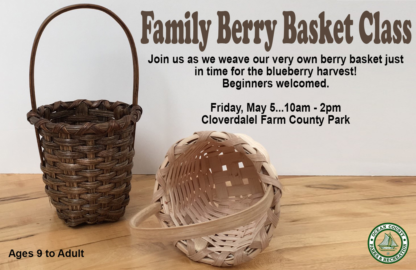 Family Berry Basket Class in Ocean County, NJ