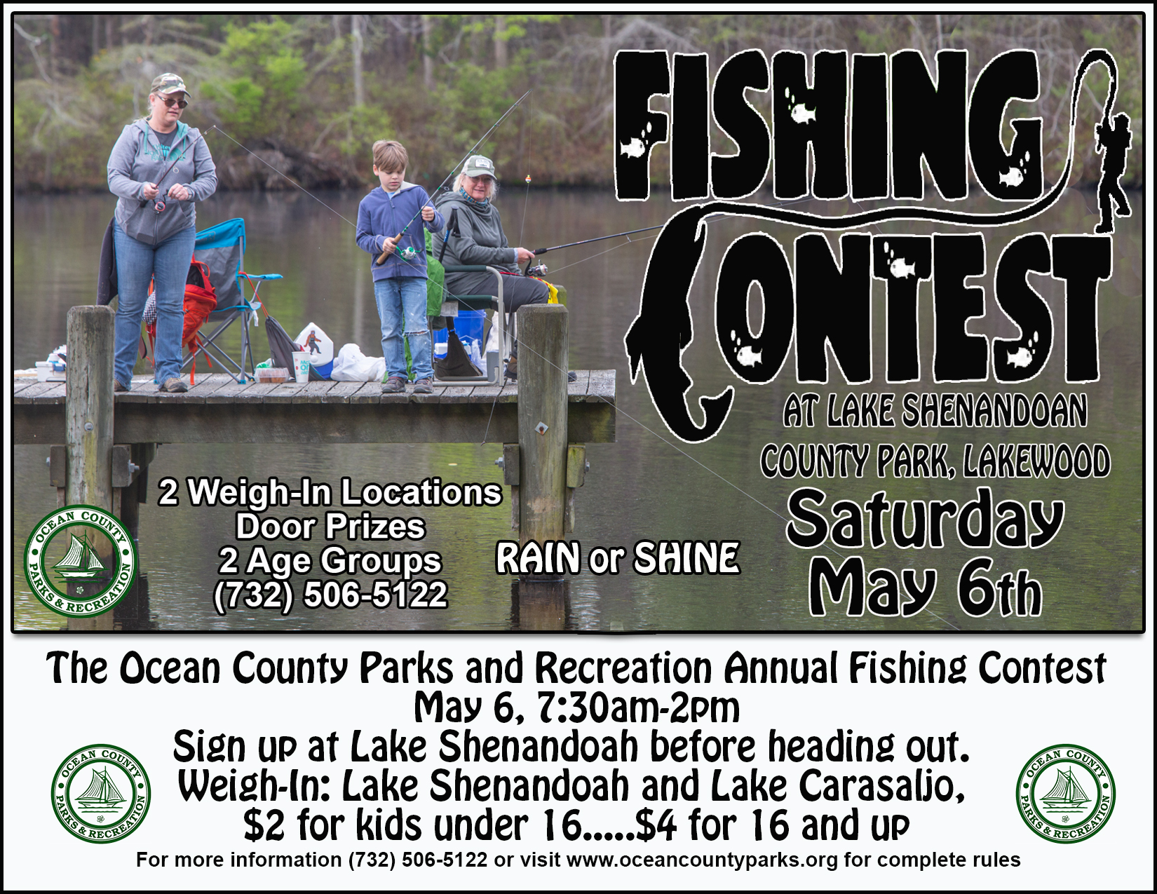 Fishing Contest in New Jersey