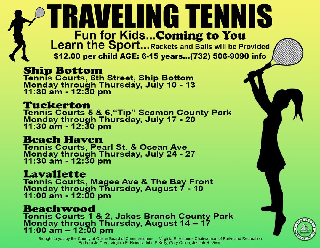 Traveling Tennis Lessons for Kids