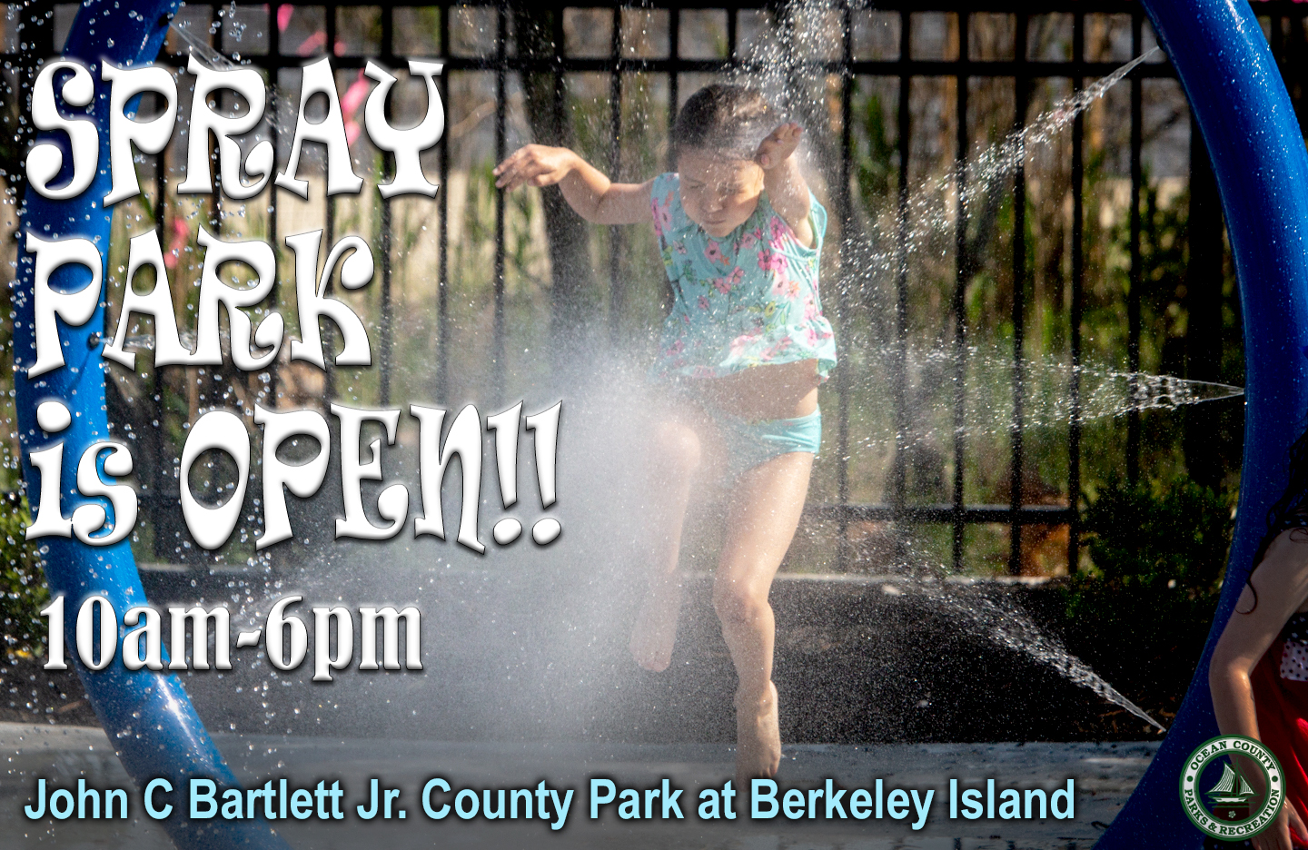 Ocean County Spray Park Open